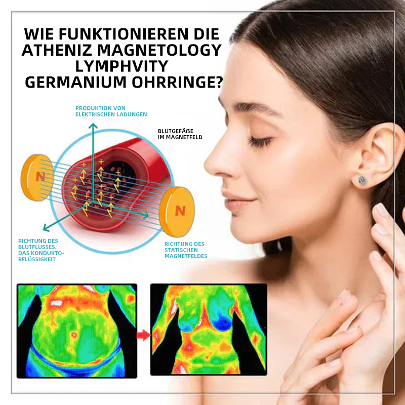 𝐂𝐙𝐓𝐈𝐂𝐋𝐄™ Magnetologie Lymphvity Germanium Ohrringe(🔥Letzter Tag der Aktion 60% Rabatt🔥)🌺